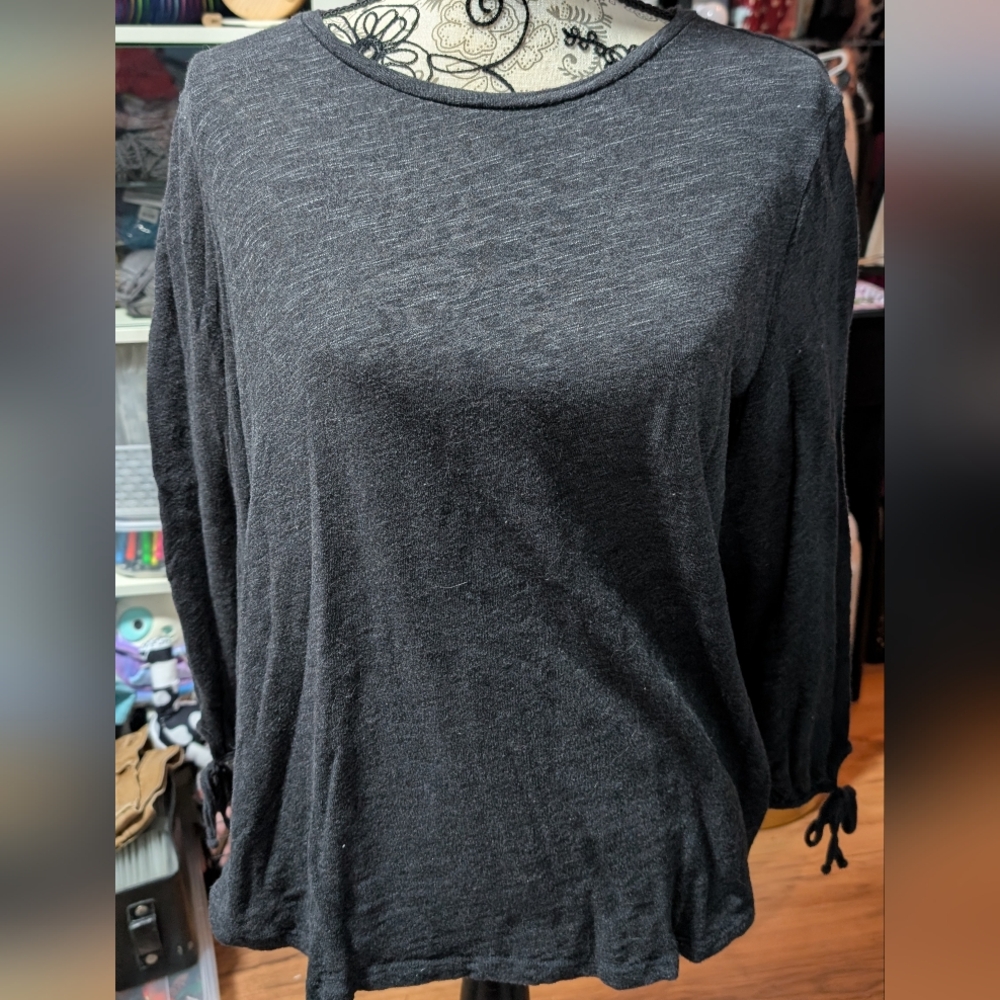 *2 For $35* Old Navy Charcoal Long Sleeve Top